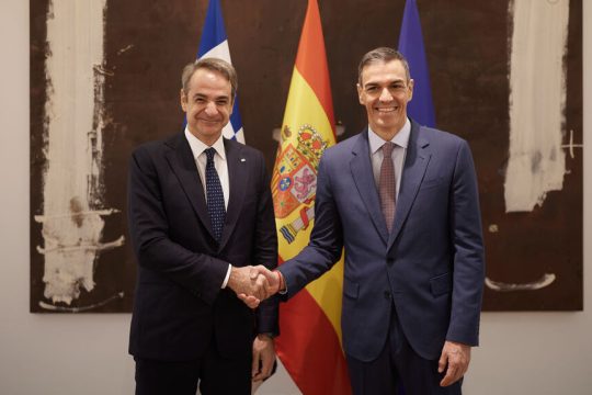 kyriakos - pedro sanchez